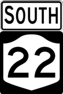 NY 22 south