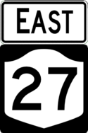 NY 27 east