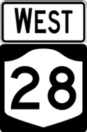 NY 28 west