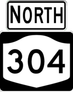 NY 304 north