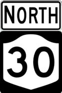 NY 30 north