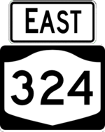 NY 324 east