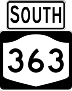 NY 363 south