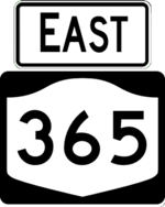 NY 365 east