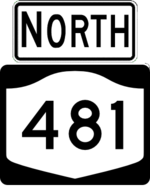 NY 481 north