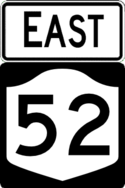 NY 52 east