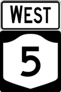 NY 5 west