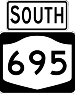 NY 695 south