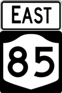 NY 85 east