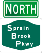 Sprain Brook Parkway north